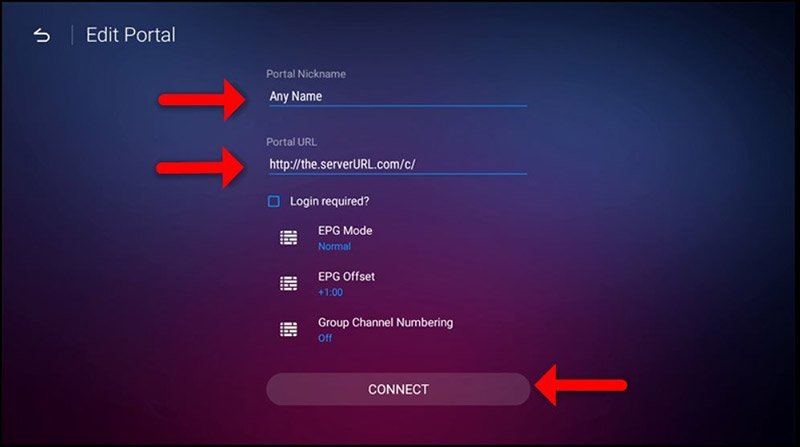 Paso 3 para instalar IPTV en Formuler con MyTV Online 2