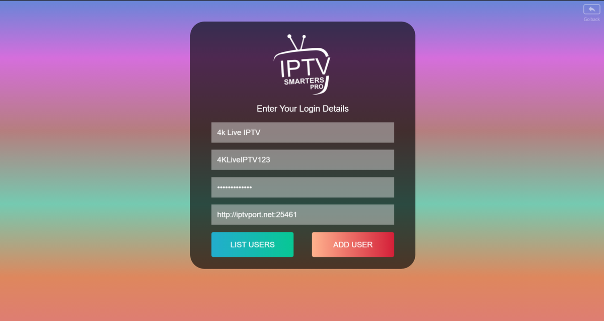 Paso 2 para instalar IPTV en Smart TV con IPTV Smarters Pro